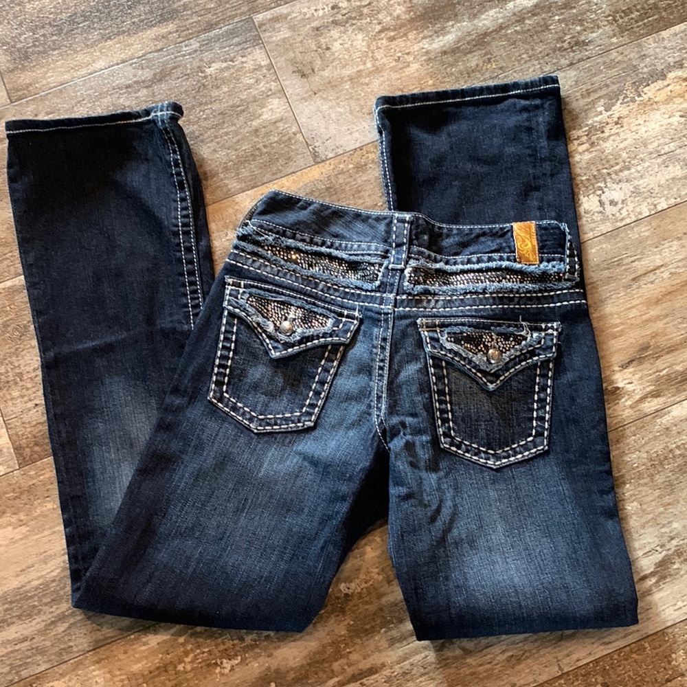 Maurice’s 5 6‎ jeans rhinestone jeans